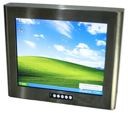 Rugged Industrial LCD monitor